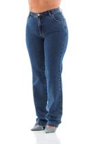 Calça Jeans Feminina Arauto Reta Comfy