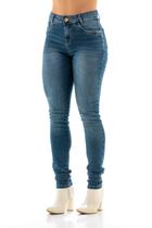 Calça Jeans Feminina Arauto Skinny com Bordado - 13674