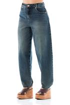 Calça Jeans Feminina Arauto Wide Balloon Brown