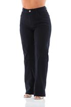 Calça Jeans Feminina Arauto Wide Comfy Blue Essence