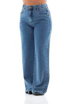 Calça Jeans Feminina Arauto Wide Leg Calça Jeans Feminina Arauto Wide Leg