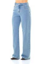 Calça Jeans Feminina Arauto Wide Leg