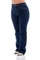 Calça Jeans Feminina Arauto Wide Leg Comfy