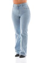 Calça Jeans Feminina Arauto Wide Leg Comfy Calça Jeans Feminina Arauto Wide Leg Comfy