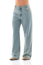 Calça Jeans Feminina Arauto Wide Leg Dirty