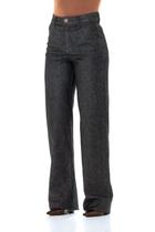 Calça Jeans Feminina Arauto Wide Leg
