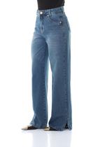 Calça Jeans Feminina Arauto Wide Leg