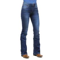 Calça Jeans Feminina Azul Boot Cut com Elastano Original Wrangler 33737 Calça Jeans Feminina Azul Boot Cut com Elastano Original Wrangler 33737