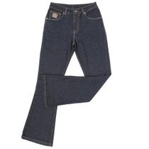 Calça Jeans Feminina Azul Escuro com Elastano Os Vaqueiros 38382