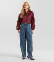 Calça Jeans Feminina Barrel Dianna Azul Calça Jeans Feminina Barrel Dianna Azul