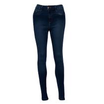 Calça Jeans Feminina Bless Denim Skinny Cintura Alta Azul Calça Jeans Feminina Bless Denim Skinny Cintura Alta Azul