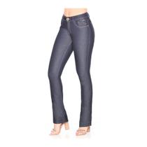 Calça Jeans Feminina Boot Cut Blue 3 Denim 3135