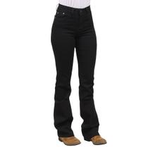 Calça Jeans Feminina Bootcut Preta West X 37862
