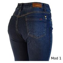 Calça Jeans Feminina Capri Cós Alto Anatômico Loper Original