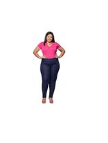Calça Jeans Feminina Cigarrete Básica Plus Size