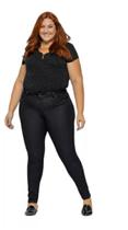 Calça Jeans Feminina Cigarrete Black Plus Size Shyro's