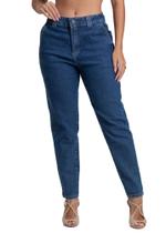 Calça Jeans Feminina Cintura Alta Sawary Premium Reta