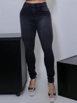Calça jeans feminina classica preta com levantava bumbum new vintage Calça jeans feminina classica preta com levantava bumbum new vintage