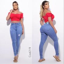 Calça jeans feminina com laicra bh tam 36/38/40/44 Calça jeans feminina com laicra bh tam 36/38/40/44