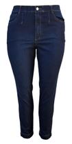 Calça Jeans Feminina Cós Alto Anatômico Plus Size Loper Calça Jeans Feminina Cós Alto Anatômico Plus Size Loper