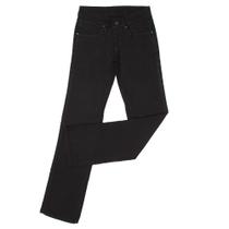 Calça Jeans Feminina Cowboy Cut Stretch Preta - Tassa 10381
