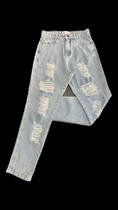 Calça Jeans Feminina Destroyed