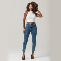 Calça Jeans Feminina Disparate Cigarrete Básica Casual