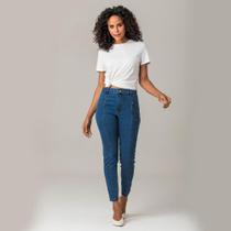 Calça Jeans Feminina Disparate Skinny Confortável Básica