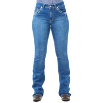 Calça Jeans Feminina Docks Bordada Bolso Calça Jeans Feminina Docks Bordada Bolso