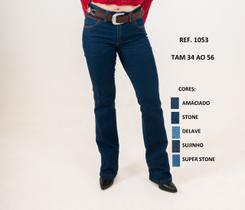 Calça Jeans Feminina Estilo Country Versátil 34 Ao 48 Coll Jeans