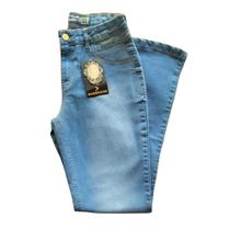 Calça Jeans Feminina Flare Azul Claro