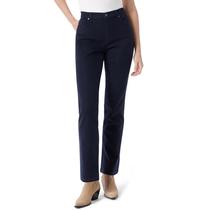 Calça Jeans Feminina Gloria Vanderbilt Amanda Clássica Cintura Alta Tapered Petite