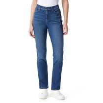 Calça Jeans Feminina Gloria Vanderbilt Amanda Clássica de Cintura Alta e Corte Afunilado Petite
