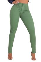 Calça Jeans Feminina Green off-Lycra+LD1402 - LD jeans