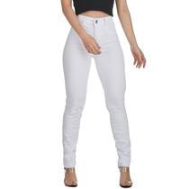 Calça Jeans Feminina HNO Skinny Branca Premium Calça Jeans Feminina HNO Skinny Branca Premium