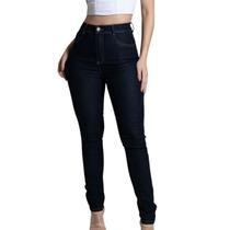 Calça Jeans Feminina Hot Pants Skinny Sawary Cintura Alta Premium Calça Jeans Feminina Hot Pants Skinny Sawary Cintura Alta Premium