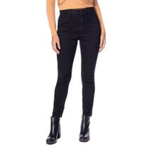 Calça Jeans Feminina Jezzian Cigarrete Ajustada Preto