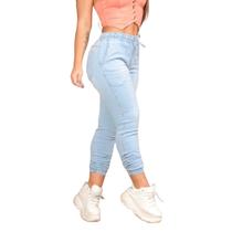 Calça Jeans Feminina Jogger Cos Elastico Blogueira Jog03 - Opa Linda
