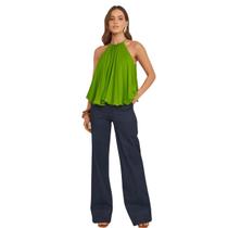 Calça Jeans Feminina Juliette Stretch Wide Leg Colcci Calça Jeans Feminina Juliette Stretch Wide Leg Colcci