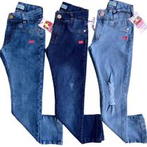 Calça jeans feminina juvenil