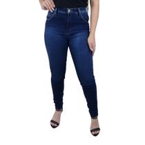 Calça Jeans Feminina Lado Avesso Pin-Up Azul - L24805