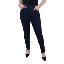 Calça Jeans Feminina Lado Avesso Pin-up Azul Stone - L122143