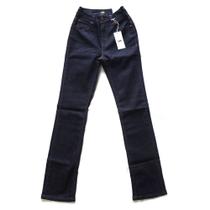Calça Jeans Feminina Lee Original Cameron 3200 Cintura Alta Tradicional com Elastano