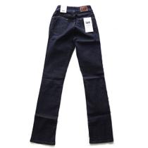 Calça Jeans Feminina Lee Original Cameron 3200 Cintura Alta Tradicional com Elastano Calça Jeans Feminina Lee Original Cameron 3200 Cintura Alta Tradicional com Elastano
