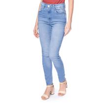 Calça Jeans Feminina Max Denim Skinny Lavagem Clara Azul Calça Jeans Feminina Max Denim Skinny Lavagem Clara Azul