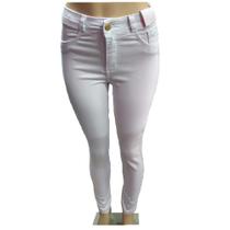 Calça Jeans Feminina Meitrix Cintura Alta Lycra