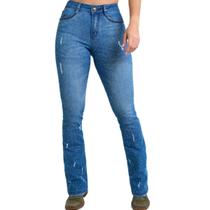 Calça Jeans Feminina Miss Coutry Glitter - Miss Country