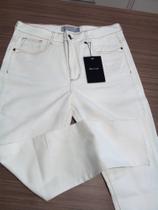Calça Jeans Feminina Off white reverso