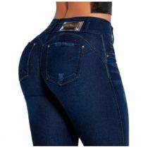 Calça Jeans Feminina Pit Bull Skinny Modela Empina Bumbum - Pit Bull Jeans