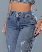 Calça Jeans Feminina Pitbull Lançamento Ref 90171